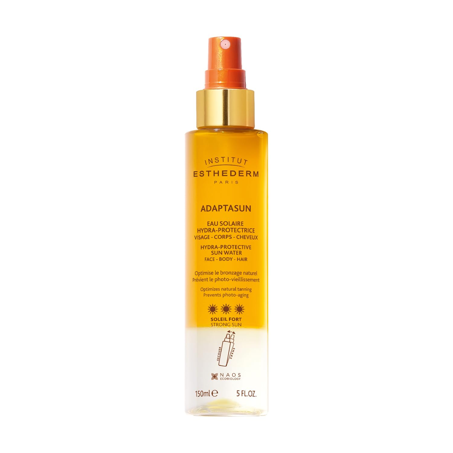 Esthederm Adaptasun Hydra-Protective Sun Water - 5.07 fl oz Sunscreen for Face, Body &amp; Hair