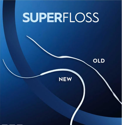 Oral-B Superfloss Dental Floss - Ideal for Braces &amp; Implants