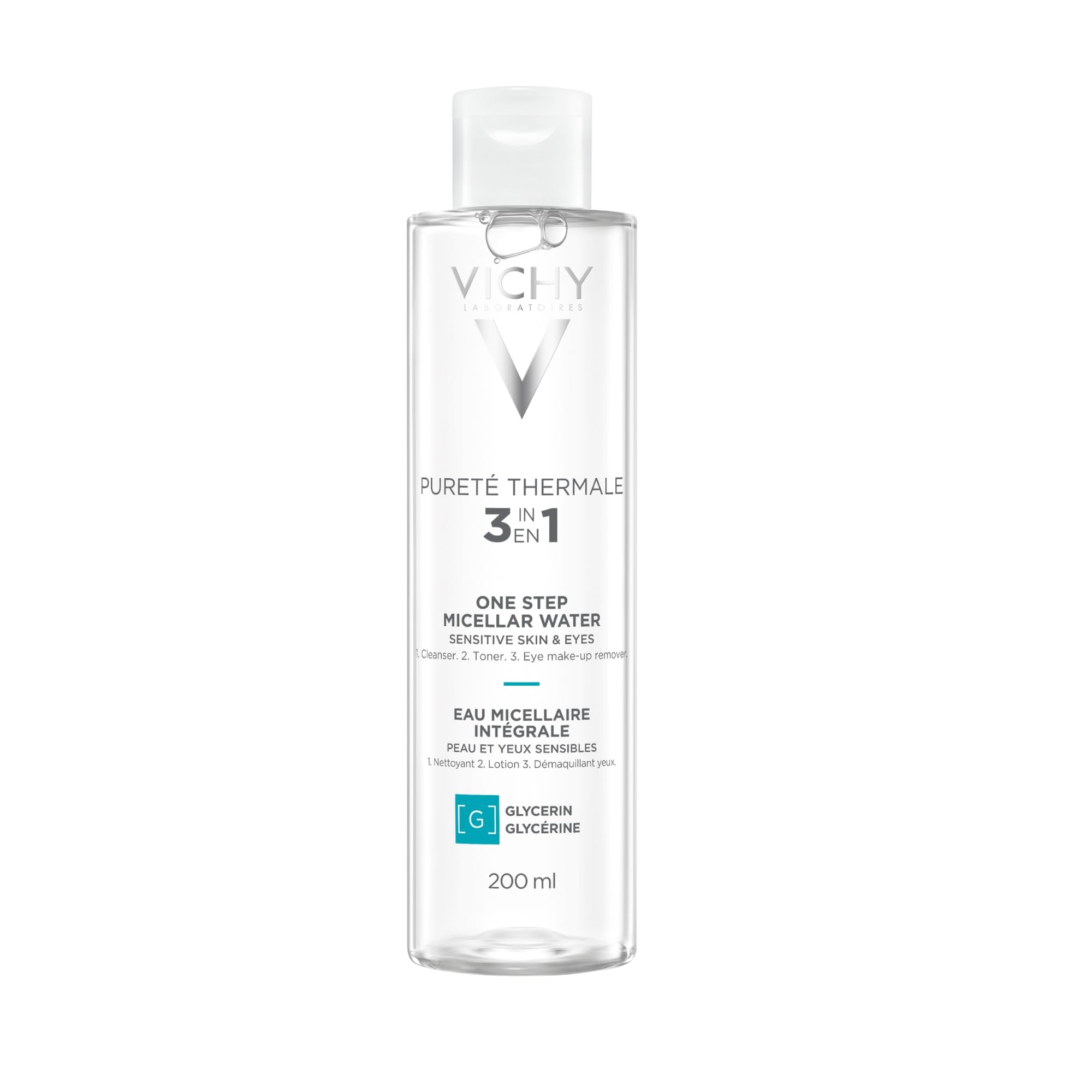 Vichy Mineral Micellar Water - Gentle Makeup Remover &amp; Cleanser for Sensitive Skin