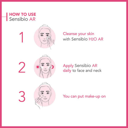 Bioderma Sensibio AR BB Cream SPF30 - Redness Relief for Sensitive Skin, Moisturizing BB Cream