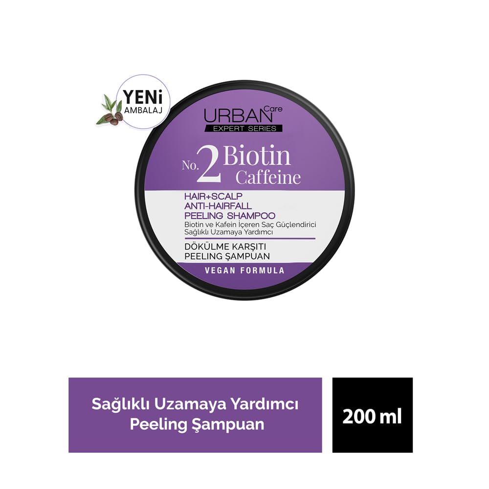 Urban Care Expert Biotin &amp; Cafein Peeling 200 ml