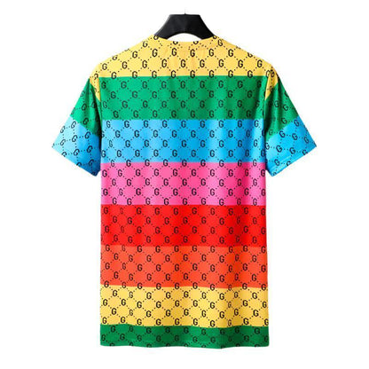 Gucci Multicolor T-Shirt Crew Neck - Luxury Casual Wear