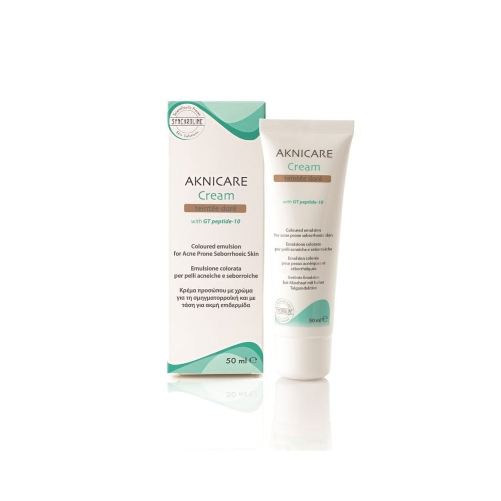 Synchroline Tinted Moisturizing Cream with Salicylic Acid - Acne Control &amp; Hydration for Acne-Prone Skin