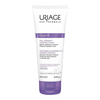Uriage Gyn-8 Soothing Cleansing Gel Intimate Hygiene 3.4 Ounce