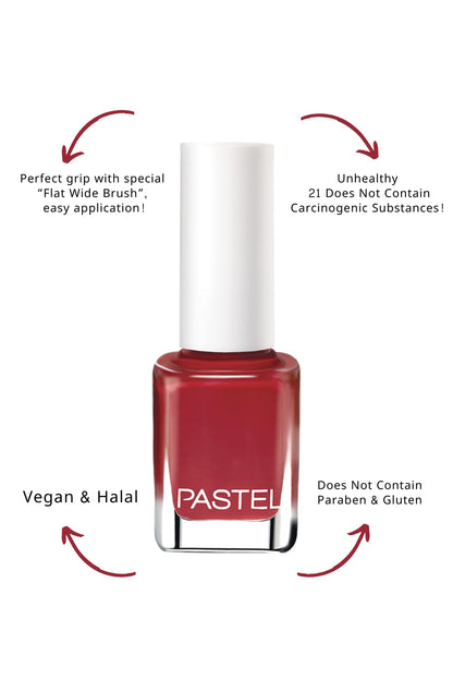 Nail Polish Pastel 46 Nail Polish - 13ml Unique Pastel Shade for Nail Care