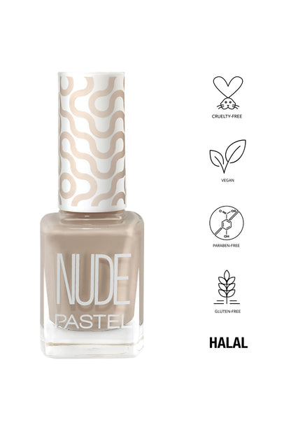 Pastel Vegan Nail Polish - Pastel Nude 766, Cruelty Free &amp; Toxic-Free, 13ml