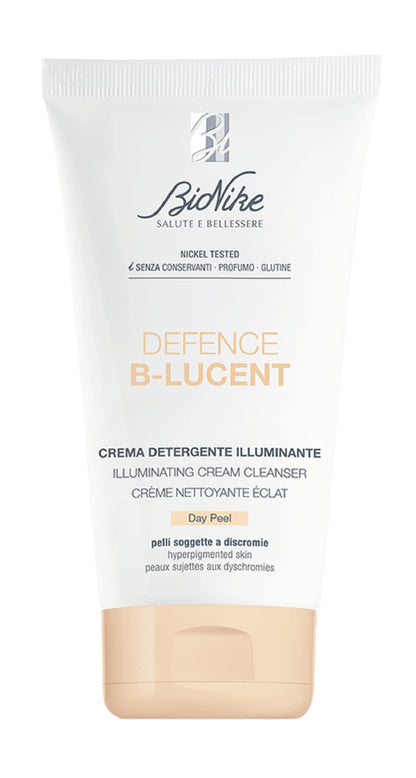 BioNike Defence B-Lucent Day Peel Cream Cleanser - Gentle Daily Peeling for Brighter Skin