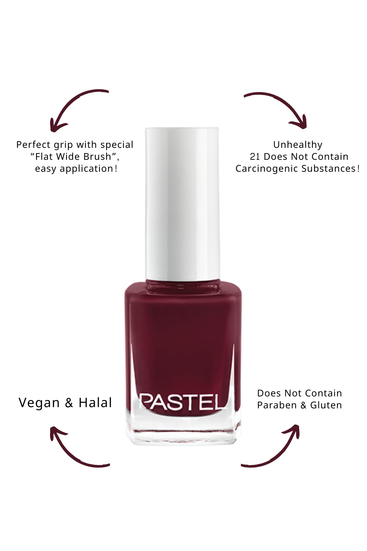 Pastel Nail Polish 257 - Trendy Pastel Pink | 13ml