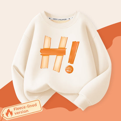 Junior and teen one-piece fleece hoodie