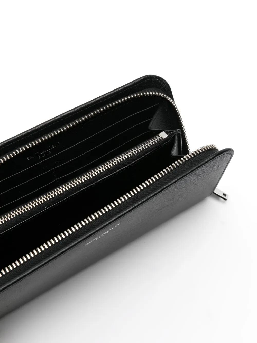 SAINT LAURENT Mini Zip Around Wallet