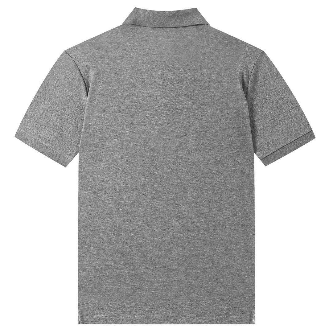 Burberry Smoke Grey T-Shirt With Collar