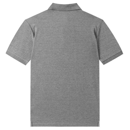 Burberry Smoke Grey T-Shirt With Collar