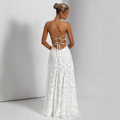 Elegant One-Shoulder Chiffon Dress