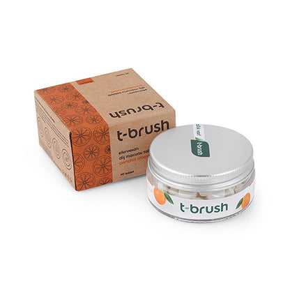 T-Brush Natural Toothpaste Tablets - Fluoride-Free, Vegan &amp; Cruelty-Free Oral Care - 90 Tablets