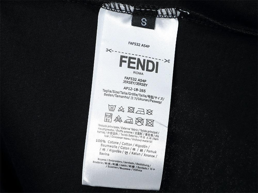 Fendi T-Shirt without Collar &