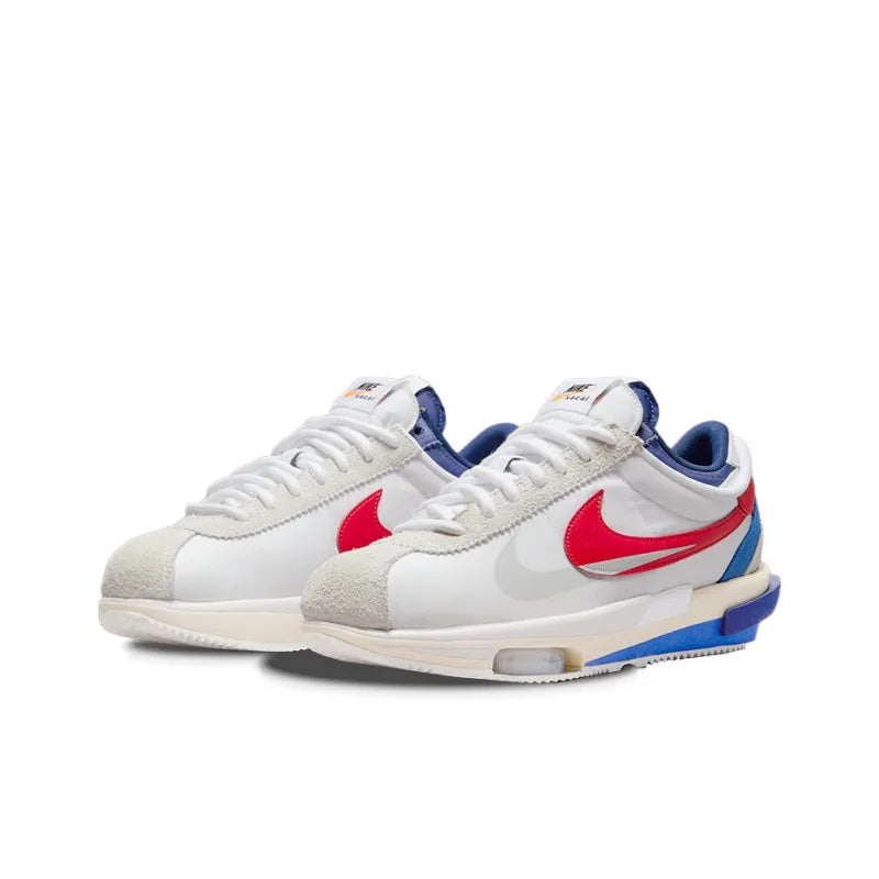 Nike Zoom Cortez Sp Sacai White University Red Blue