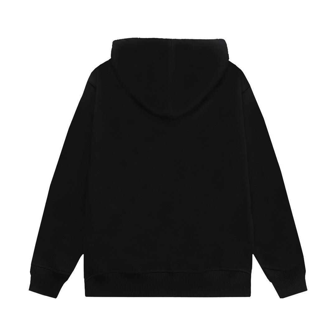 Loewe Relaxed fit hoodie in cotton Black