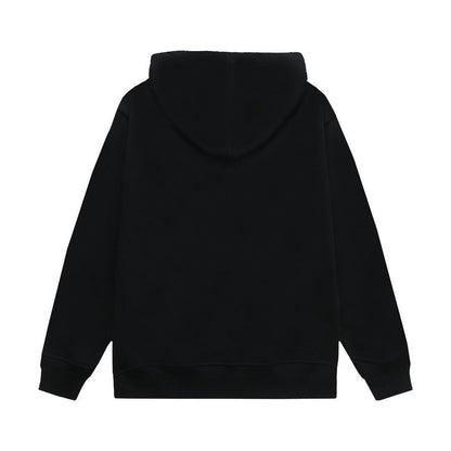 Loewe Relaxed fit hoodie in cotton Black
