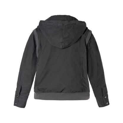Multi-Pocket Design Hooded Jacket Vest for Women