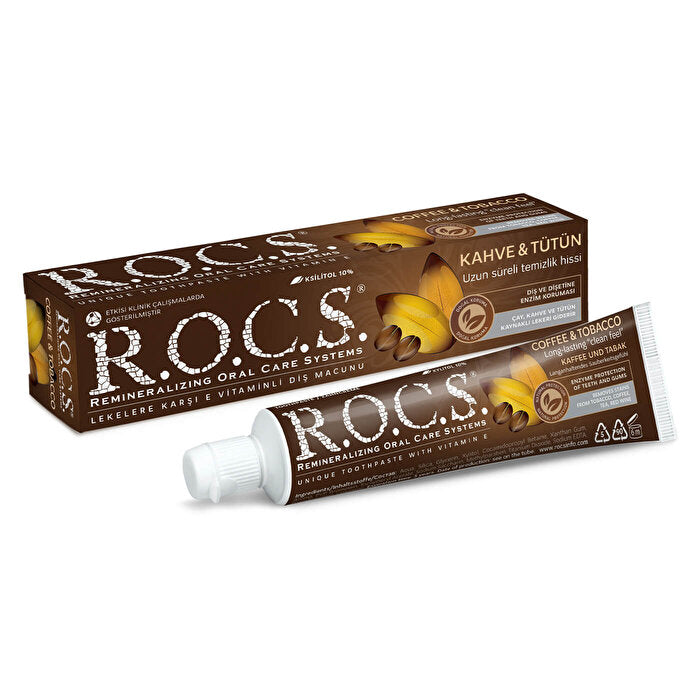 ROCS Coffee &amp; Tobacco Toothpaste 60ml