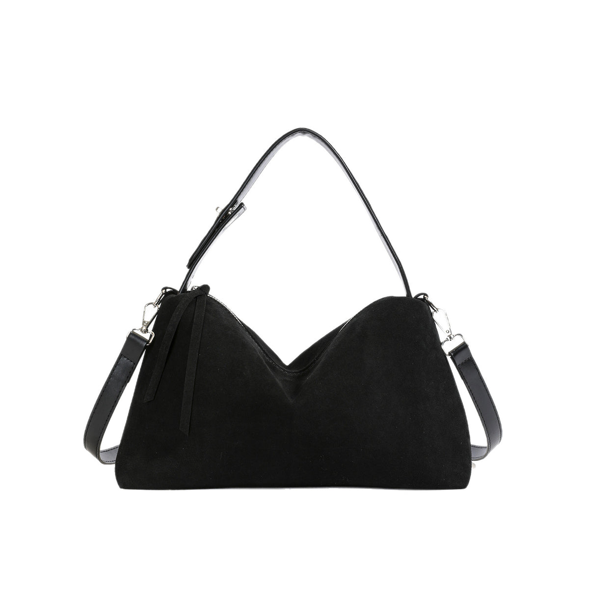Womens Frosted Leather Crossbody Bag