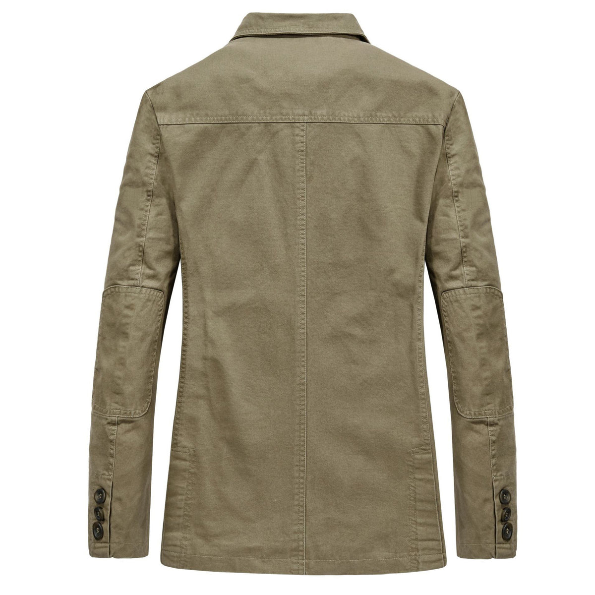Classic Lapel Cotton Jacket for Men
