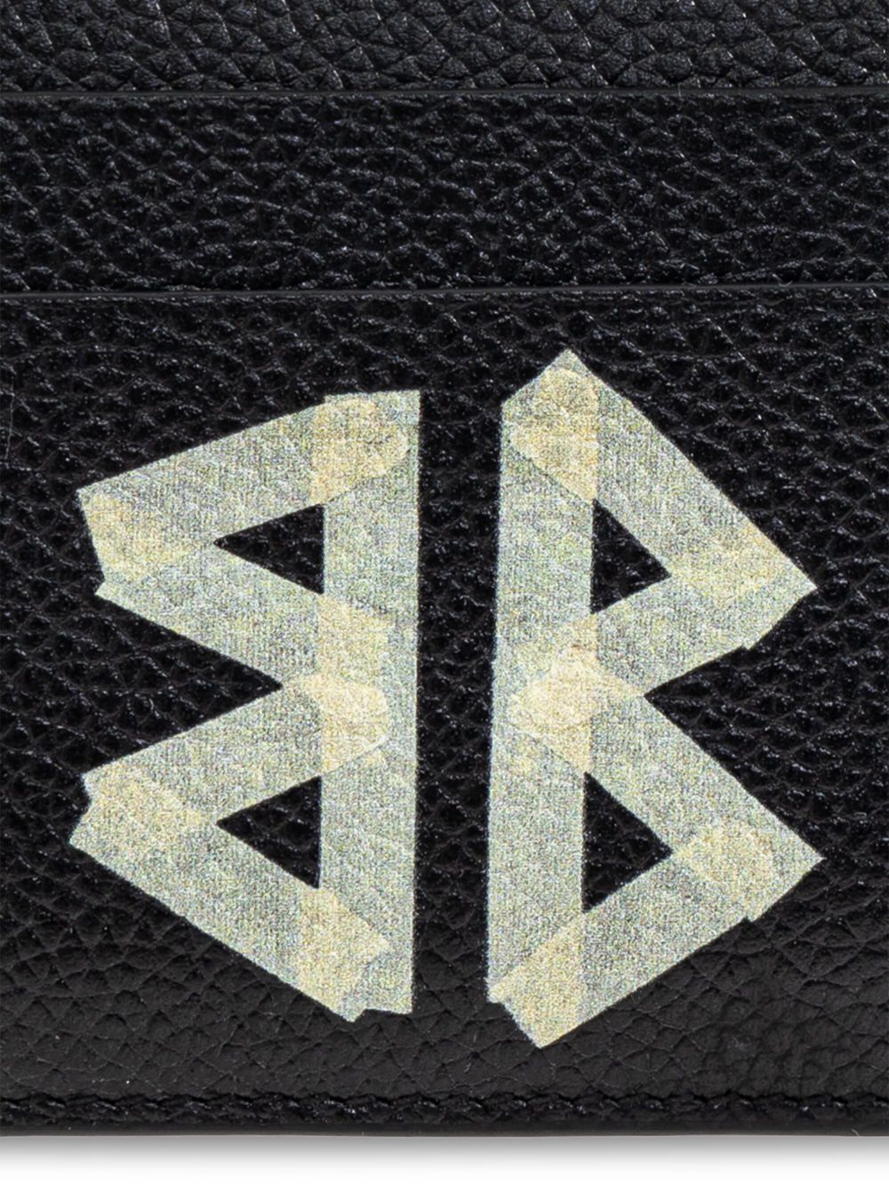 BALENCIAGA Cash Tape Type Mini Leather Card Case