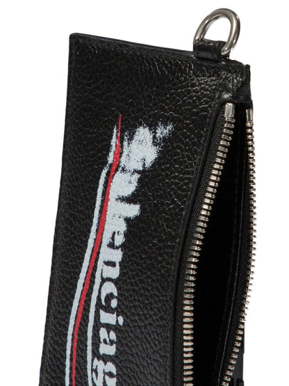 BALENCIAGA Mini Leather Card Case