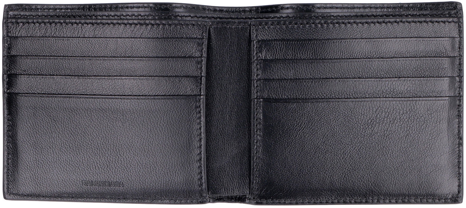 BALENCIAGA Mini Cash Square Folded Wallet - FW25