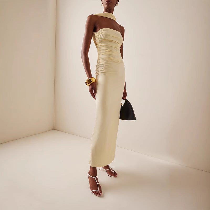Sexy Backless Bandage Evening Dress