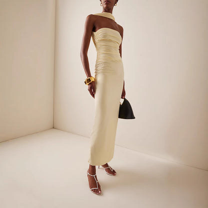 Sexy Backless Bandage Evening Dress