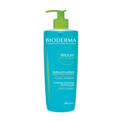 Bioderma Sebium: Hydra Cream &amp; Cleansing Gel Set for Oily, Acne-Prone Skin | Gentle Cleansing, Intense Hydration, Hypoallergenic, Non-Comedogenic