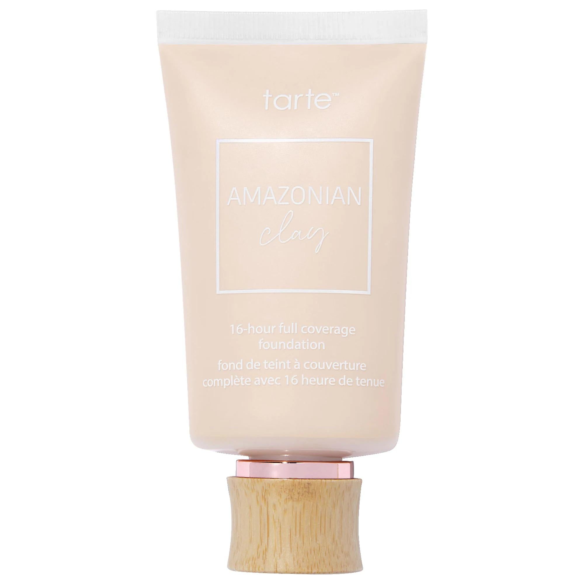 Amazonian Clay 16-Hour Full Coverage Foundation - Matte Finish, Oil-Free, Vegan &amp; Cruelty-Free Makeup