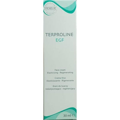 Synchroline Terproline EGF Face Cream 30ml - Anti-Aging Moisturizer for Post-Esthetic Care