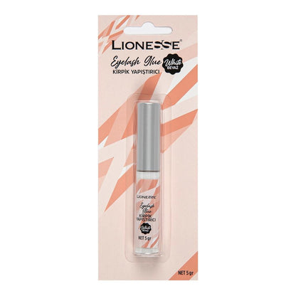 Lionesse White Eyelash Glue for Secure Hold 5g