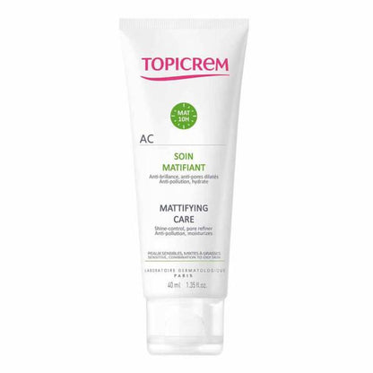 Topicrem Mattifying Care Cream for Sensitive &amp; Oily Skin - 40ml