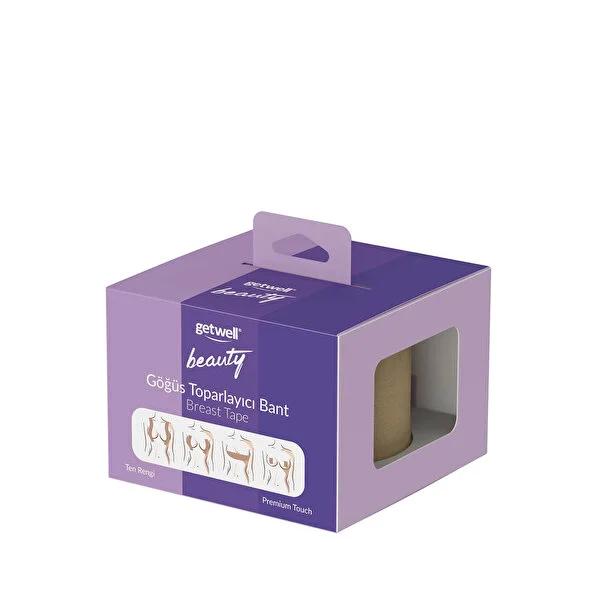 Getwell Hypoallergenic Breast Lift Tape - Boob Tape for Comfortable &amp; Invisible Support, 1.97 inches x 177.17 inches Roll