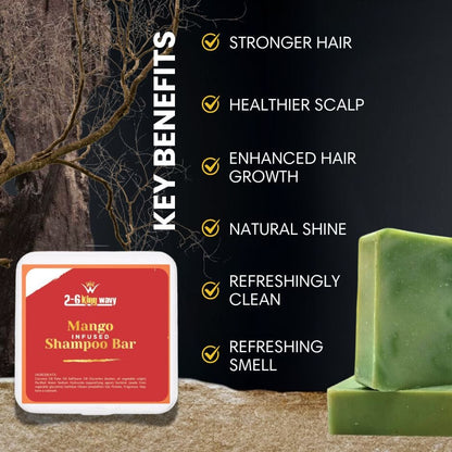 Batana Shampoo Bar for Dry Scalp &amp; Coarse Hair