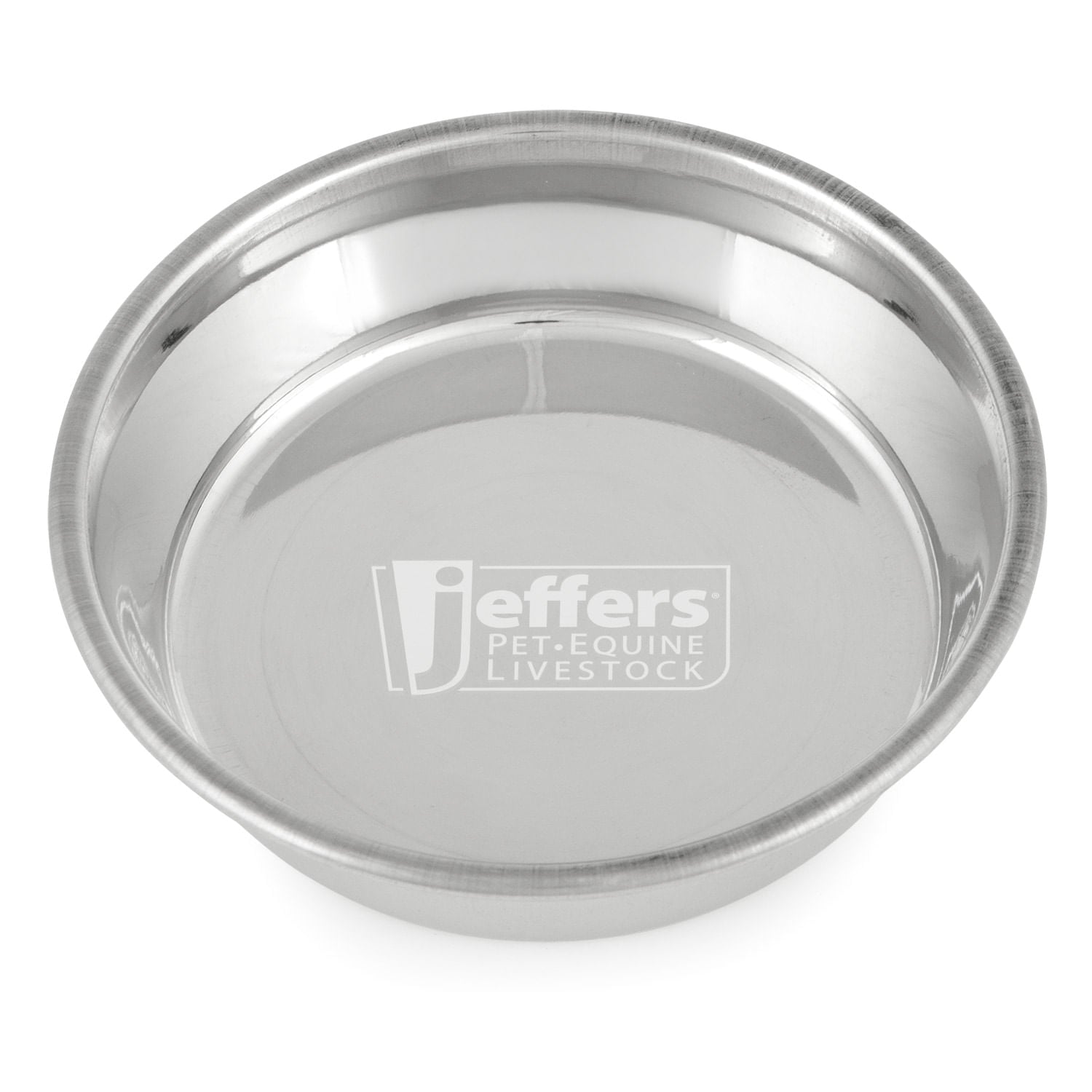 Jeffers Heavy Weight Stainless Steel Pet Bowls – Durable Pet Food &amp; Water Dish, Chew-Resistant, Dishwasher Safe