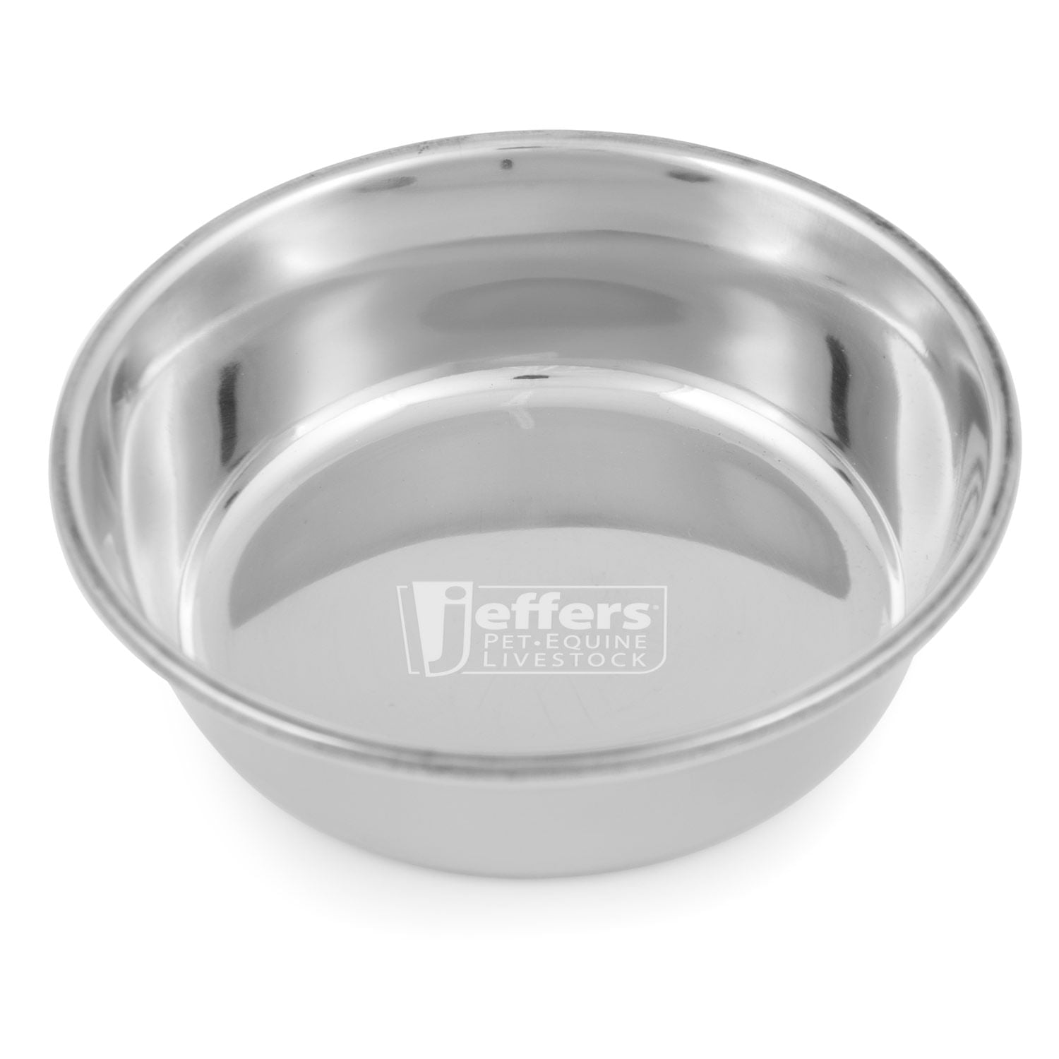 Jeffers Heavy Weight Stainless Steel Pet Bowls – Durable Pet Food &amp; Water Dish, Chew-Resistant, Dishwasher Safe