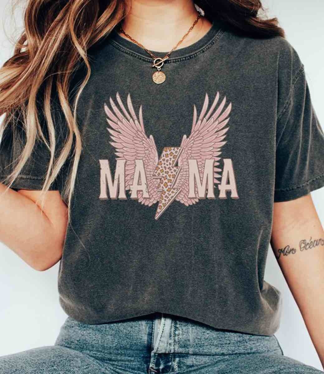 Mama Leopard Lightening Bolt - Pepper