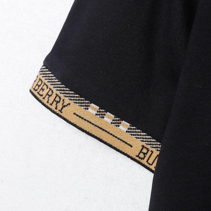 Burberry Luxury T-Shirt Without Collar &