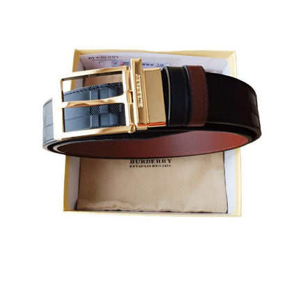 Burberry Leather Vintage Belt &