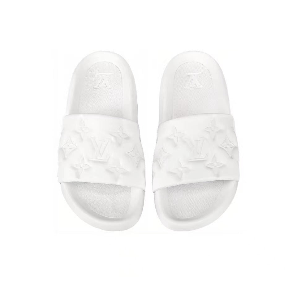 LOUIS VUITTON Waterfront Slide Slippers Men&