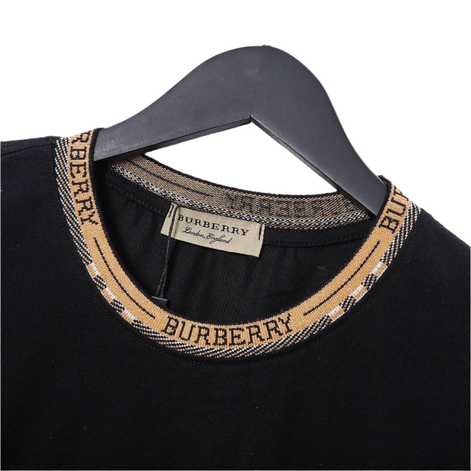 Burberry Luxury T-Shirt Without Collar &