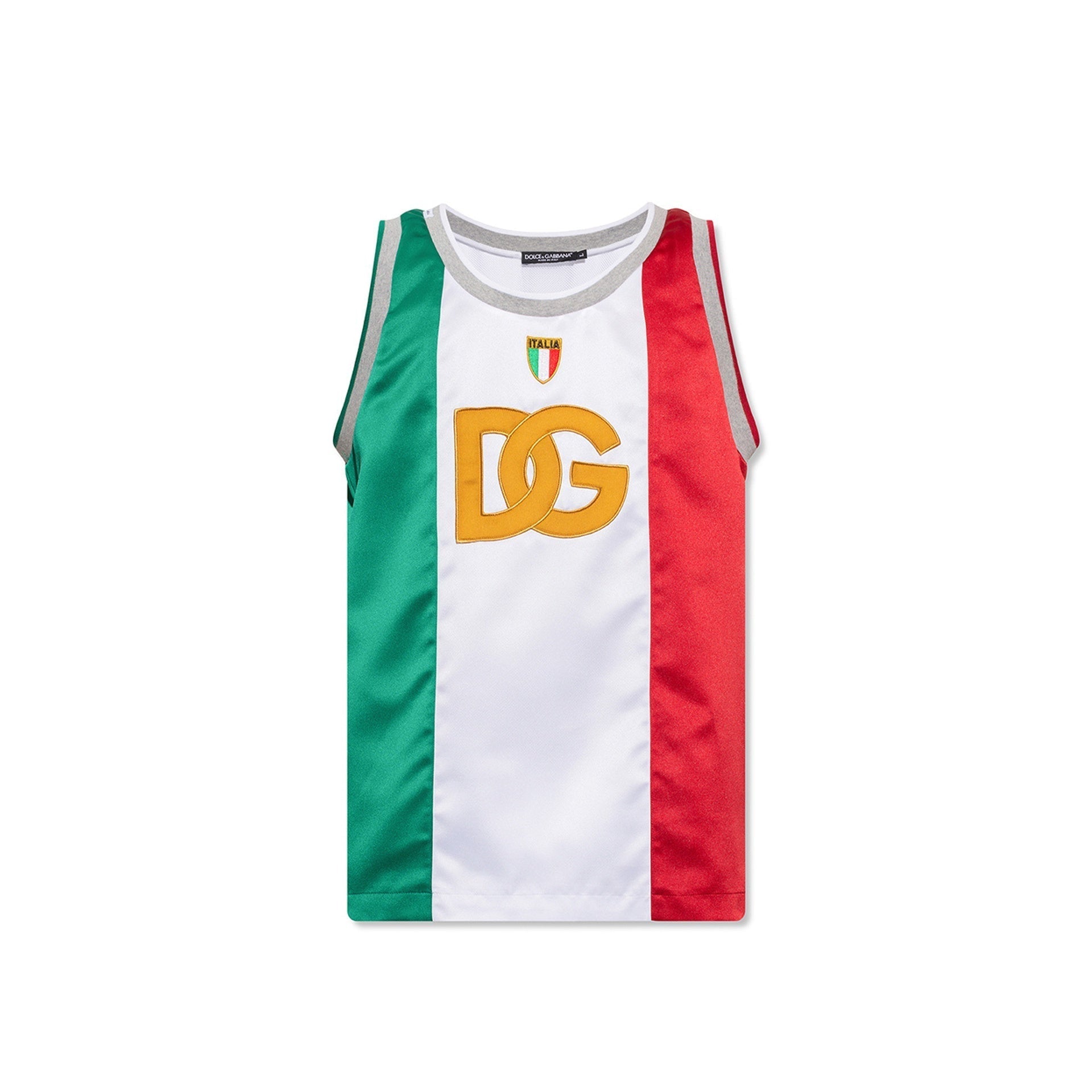 Dolce &amp; Gabbana Satin Tank T Shirt