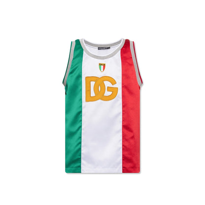 Dolce &amp; Gabbana Satin Tank T Shirt