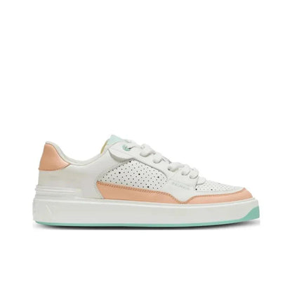 BALMAIN B-Court Flip Leather Sneakers