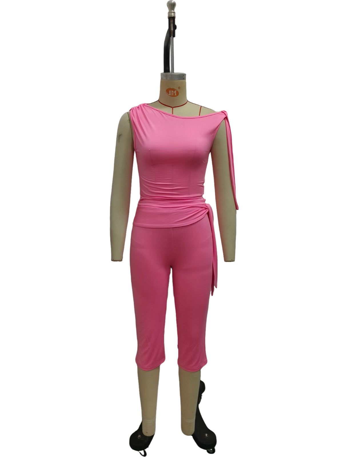 Womens Sleeveless Laced Shorts Set
