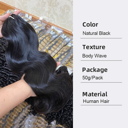 Real Human Hair Crochet Wigs Burmese Curly Crochet Human Hair Extensions